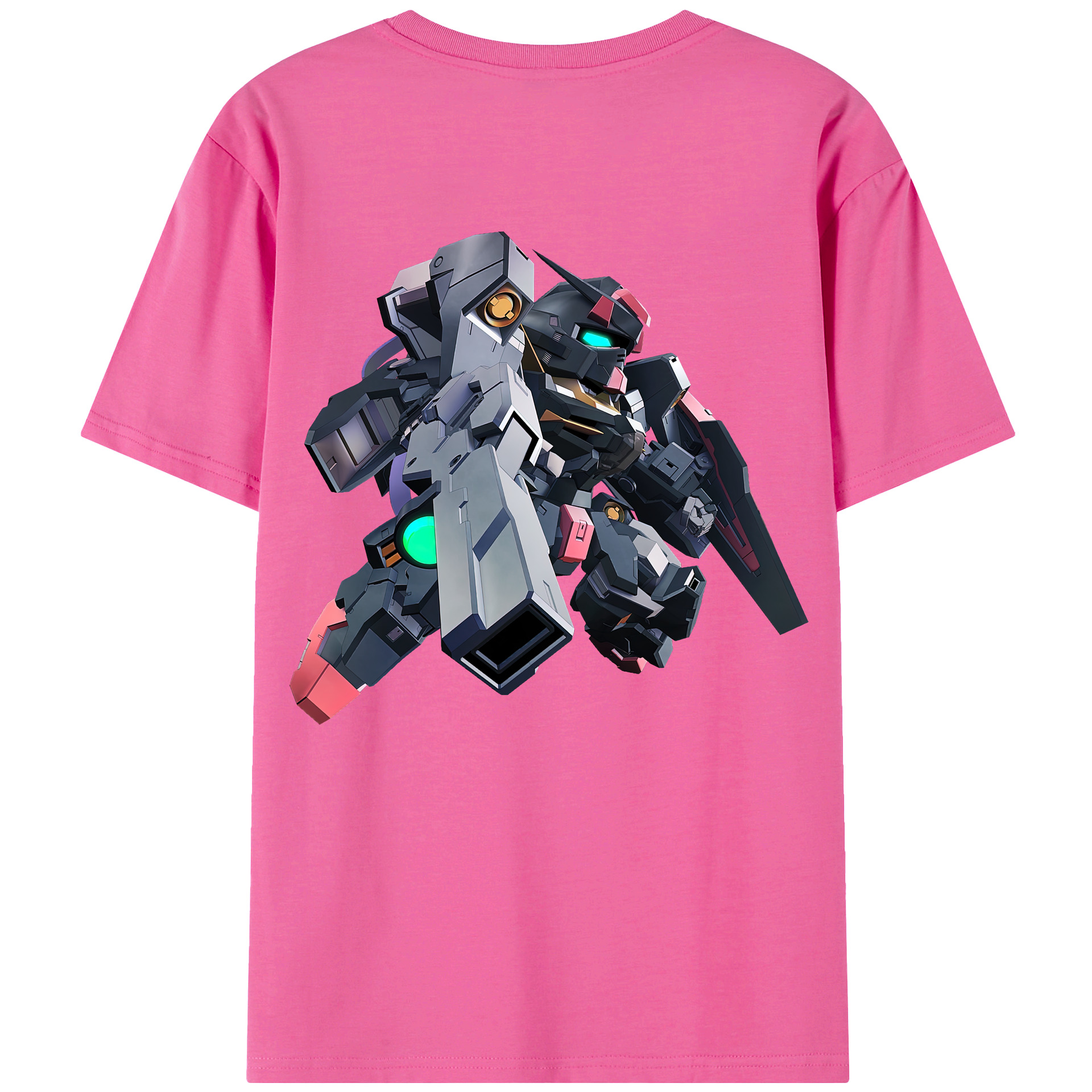 （画像用） 機動戦士ガンダム Mobile Suit Gundam レディース半袖Tシャツ(バックプリント)